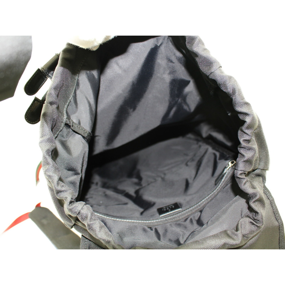 Gucci Techno Canvas Backpack Multicolor Black - image 8